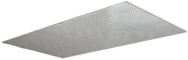 Made in USA - Polystyrene Fixture Diffuser - Gray - Apex Tool & Supply