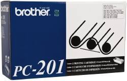 Brother - Black Thermal Print Cartridge Ribbon - Use with 75513739 - Apex Tool & Supply