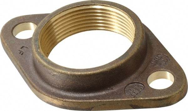 Bell & Gossett - Inline Circulator Pump Bronze Flange - 1-1/2 Inch Flange, Armstrong Part No. 104301-041, Bell & Gosset Part No. 101210, Teel Part No. 2a640, For Use with 100, PR, NRF, PL-30, PL-36, PL-55 - Apex Tool & Supply