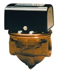 McDonnell & Miller - 100 psi, Brass Housing, High Sensitivity Flow Switch - 2.5 Flow Set Point, 0.12 to 2.5 GPM - Apex Tool & Supply