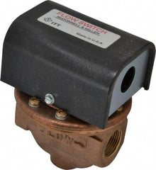 McDonnell & Miller - 100 psi, Brass Housing, High Sensitivity Flow Switch - 0.12 Flow Set Point, 0.12 to 2.5 GPM - Apex Tool & Supply
