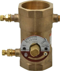 Bell & Gossett - 2" Pipe, Threaded End Connections, Inline Calibrated Balance Valve - 5-1/8" Long, 4-1/8" High, 300 Max psi, Brass Body - Apex Tool & Supply