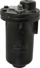 Hoffman Speciality - 3/4" NPT Inlet, 1/2" NPT Outlet, 250 Max psi, Cast Iron Water Vent - 350 Max Hydrostatic psi, 300°F Max - Apex Tool & Supply
