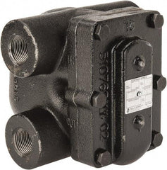 Hoffman Speciality - 3/4 Female" Pipe, Cast Iron Float & Thermostatic Steam Trap - 75 Max psi - Apex Tool & Supply