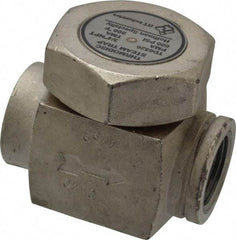 Hoffman Speciality - 3/4 Female" Pipe, Stainless Steel Thermodisc Steam Trap - 600 Max psi - Apex Tool & Supply