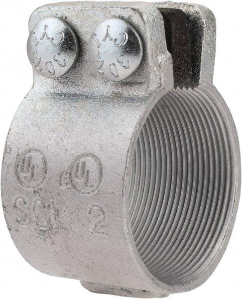 Thomas & Betts - 2" Trade, Malleable Iron Threaded Rigid/Intermediate (IMC) Conduit Coupling - Noninsulated - Apex Tool & Supply