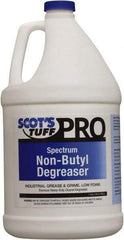 Scot's Tuff - 1 Gal Bottle Cleaner/Degreaser - Liquid, Concentrated, Low Sudsing, Pleasant - Apex Tool & Supply