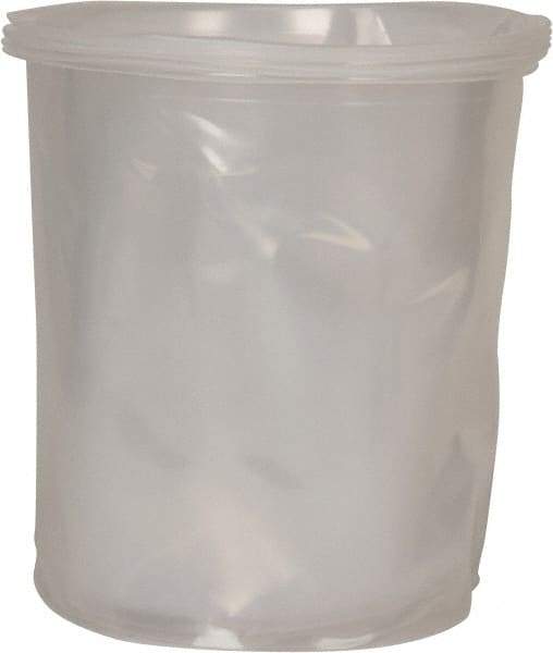 Made in USA - 5 Gal, 15 mil, LDPE Drum Liner - Rigid Smooth Liner - Apex Tool & Supply