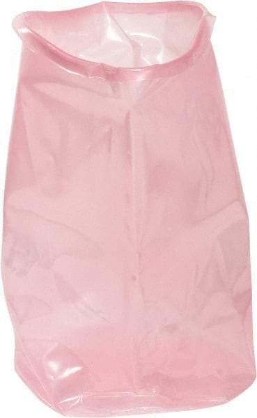 Made in USA - 55 Gal, 15 mil, LDPE/Antistatic Drum Liner - Rigid Smooth Liner - Apex Tool & Supply