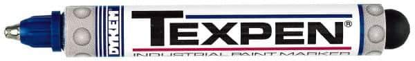 Dykem - Blue Paint Marker - Medium Tip, Oil Based - Apex Tool & Supply