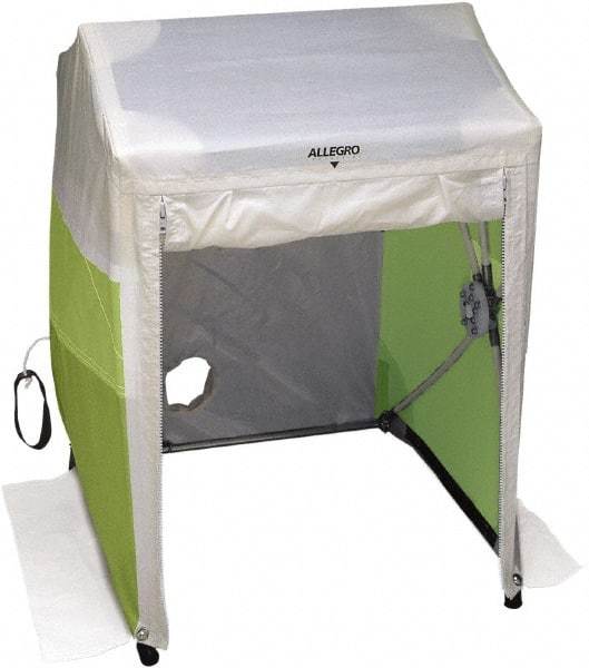 Allegro - Manhole Equipment & Accessories Type: Deluxe Work Tent, 6 d x 6 w x 6-1/2 h, 1 Door - Apex Tool & Supply