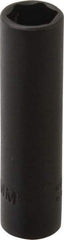 Proto - 1/4" Drive 9mm Deep Impact Socket - 6 Points, 2" OAL - Apex Tool & Supply