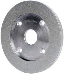 Norton - 6" Diam, 1-1/4" Hole Size, 7/16" Overall Thickness, 200 Grit, Type 6 Tool & Cutter Grinding Wheel - Very Fine Grade, Diamond - Apex Tool & Supply