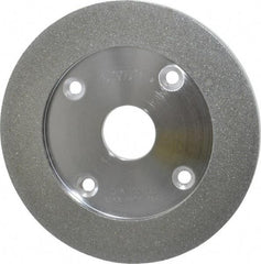 Norton - 6" Diam, 1-1/4" Hole Size, 7/16" Overall Thickness, 100 Grit, Type 6 Tool & Cutter Grinding Wheel - Fine Grade, Diamond - Apex Tool & Supply