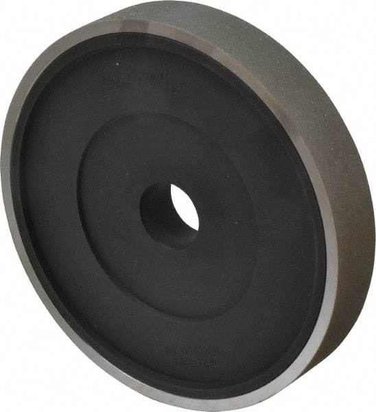 Norton - 200 Grit Diamond Bench & Pedestal Grinding Wheel - 6" Diam x 1" Hole x 1" Thick, Very Fine Grade - Apex Tool & Supply