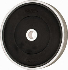 Norton - 100 Grit Diamond Bench & Pedestal Grinding Wheel - 6" Diam x 1" Hole x 1" Thick, Fine Grade - Apex Tool & Supply