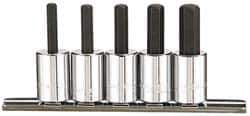Paramount - 5 Piece 3/8" Drive Inch Hex Bit Socket Set - 3/16 to 3/8" Hex - Apex Tool & Supply