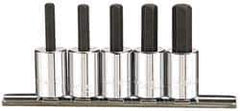 Paramount - 5 Piece 3/8" Drive Inch Hex Bit Socket Set - 3/16 to 3/8" Hex - Apex Tool & Supply