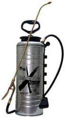 Chapin - 3.5 Gal Chemical Safe Garden Hand Sprayer - Stainless Steel Tank, Wide Mouth, Reinforced Hose, For Concrete Applications - Apex Tool & Supply