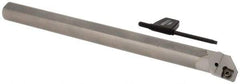 Seco - 1" Min Bore Diam, 10" OAL, 3/4" Shank Diam, SCLC Indexable Boring Bar - CCMT Insert, Screw Holding Method - Apex Tool & Supply