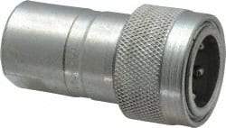 Parker - 1/2 NPTF Steel Hydraulic Hose Female Pipe Thread Coupler & Ball - 3,000 psi - Apex Tool & Supply