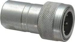 Parker - 1/2 NPTF Steel Hydraulic Hose Female Pipe Thread Coupler & Ball - 3,000 psi - Apex Tool & Supply