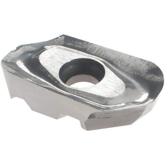 Iscar - HM90 AXCR150532 P Grade IC28 Carbide Milling Insert - Uncoated, 0.1969" Thick, 3.2mm Corner Radius - Apex Tool & Supply