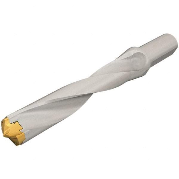 Iscar - 10 to 10.4mm Diam, 5xD, 50mm Max Depth, 16mm Shank Diam, 112mm OAL, Replaceable Tip Drill - IDI-SG, IDI-SK Insert, DCM Toolholder, Series ChamDrill - Apex Tool & Supply