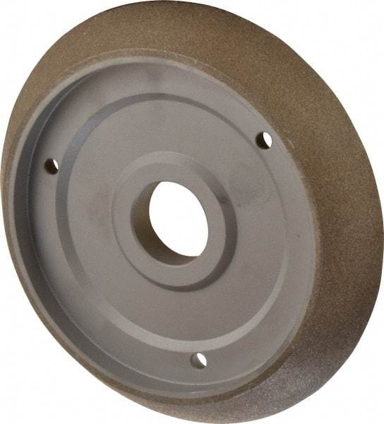 Darex - 6-1/2" Diam, 180 Grit, Type 12 Tool & Cutter Grinding Wheel - Medium Grade, CBN - Apex Tool & Supply