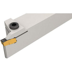 Iscar - GHD, External, Right Hand, 12mm Max Depth of Cut, 5 to 6.4mm Groove Width, Indexable Grooving Tool Holder - GI.. Insert Compatibility, 25mm Shank Height, 25mm Shank Width, 135mm OAL - Apex Tool & Supply