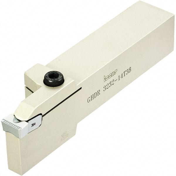 Iscar - THD, External, Right Hand, 1.77" Max Depth of Cut, 0.79" Max Groove Width, Indexable Grooving Tool Holder - TIGERV 2006 Insert Compatibility, 1-1/2" Shank Height, 1-1/2" Shank Width, 7" OAL - Apex Tool & Supply