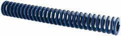 Associated Spring Raymond - 3/4" Hole Diam, 3/8" Rod Diam, 5-1/2" Free Length, Blue Die Spring - 151.3 Lb Max Deflection, 2.75" Max Deflection, Medium Duty, Chromium Alloy Steel - Apex Tool & Supply