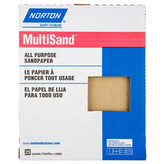 11″ × 9″ Multisand Paper Sheet 220 Grit Very Fine Aluminum Oxide - Apex Tool & Supply