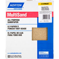 11″ × 9″ Multisand A211/A213/A212 Paper Sheet Aluminum Oxide - Apex Tool & Supply