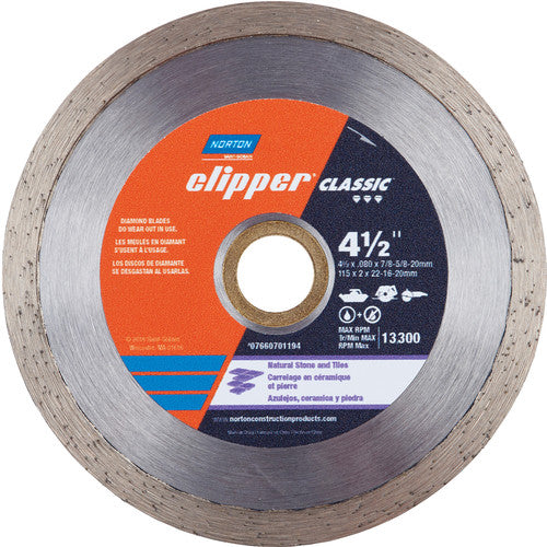 4.5X.060X5/8 CONTINUOUS RIM CUT OFF - Apex Tool & Supply