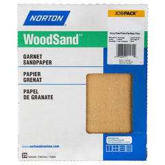 11″ × 9″ Woodsand A511 Paper Sheet 220 Grit Very Fine Garnet - Apex Tool & Supply