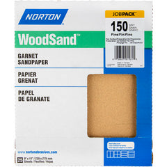 11″ × 9″ Woodsand A513 Paper Sheet 150 Grit Fine Garnet - Apex Tool & Supply