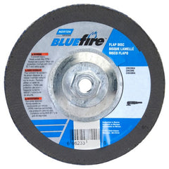 7″ × 1/4″ × 5/8″ 20X High Performance Flap Disc Type 29 40 Grit - Apex Tool & Supply