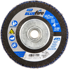 ‎4-1/2″ × 1/4″ × 5/8″-11 20X High Performance Flap Disc Type 29 Conical 40 Grit - Apex Tool & Supply