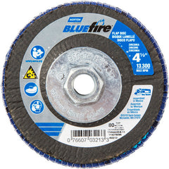 ‎4-1/2″ × 1/4″ × 5/8″-11 20X High Performance Flap Disc Type 29 Conical 80 Grit - Apex Tool & Supply