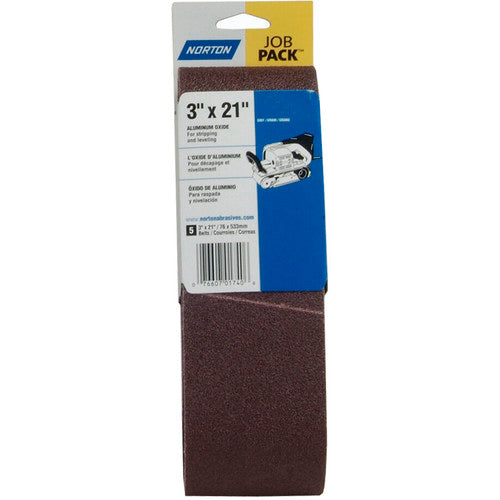 3″ × 21″ Metalite R215 Portable Belt 220 Grit Aluminum Oxide - Apex Tool & Supply