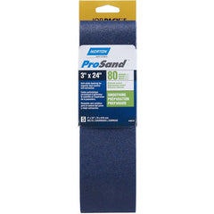 3″ × 24″ NorZon R811 Portable Belt 80 Grit Zirconia Alumina - Apex Tool & Supply