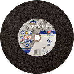 14″ × 7/64″ × 1″ Metal Chopsaw Cut-Off Wheel Type 01 Straight 36 Grit Aluminum Oxide - Apex Tool & Supply