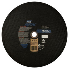 14″ × 7/64″ × 1″ Metal Chopsaw Cut-Off Wheel Type 01 Straight 36 Grit Aluminum Oxide - Apex Tool & Supply