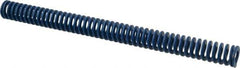 Associated Spring Raymond - 1" Hole Diam, 1/2" Rod Diam, 12" Free Length, Blue Die Spring - 240 Lb Max Deflection, 6" Max Deflection, Medium Duty, Chromium Alloy Steel - Apex Tool & Supply