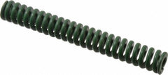 Associated Spring Raymond - 3/4" Hole Diam, 3/8" Rod Diam, 5-1/2" Free Length, Green Die Spring - 295.6 Lb Max Deflection, 1.38" Max Deflection, Extra Heavy Duty, Chromium Alloy Steel - Apex Tool & Supply