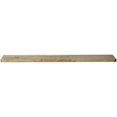 Hallowell - 9-1/2" Wide x 1-1/4" High x 108" Deep, Locker Benchtop - Apex Tool & Supply