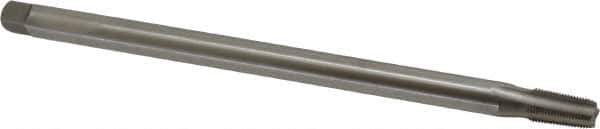 Hertel - 1/8-27 NPT, 4 Flute, Plug Chamfer, Bright Finish, High Speed Steel, Extension Pipe Tap - 8" OAL, 7/16" Shank Diam, 3/4" Thread Length - Apex Tool & Supply