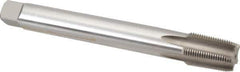 Hertel - 3/4-14 NPT, 5 Flute, Plug Chamfer, Bright Finish, High Speed Steel, Extension Pipe Tap - 8" OAL, 0.9093" Shank Diam, 1-3/8" Thread Length - Apex Tool & Supply