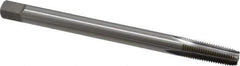 Hertel - 1/16-27 NPT, 4 Flute, Plug Chamfer, Bright Finish, High Speed Steel, Extension Pipe Tap - 4" OAL - Apex Tool & Supply
